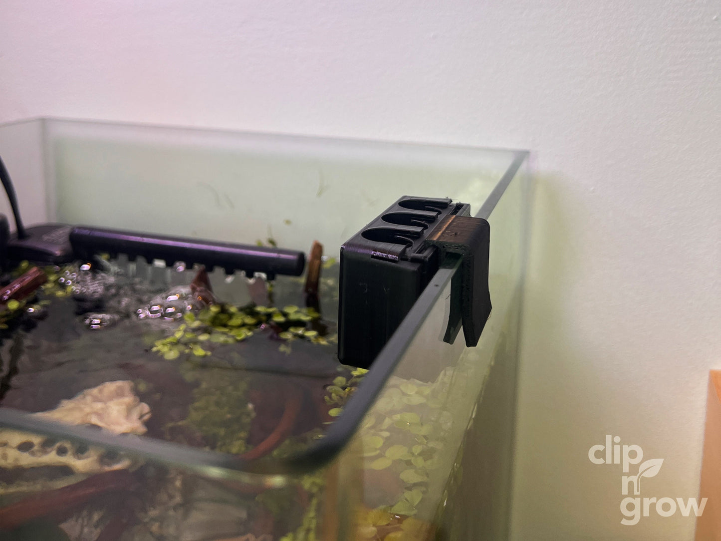 Clip'N'Grow TRIO XL (15mm Stem) - BLACK